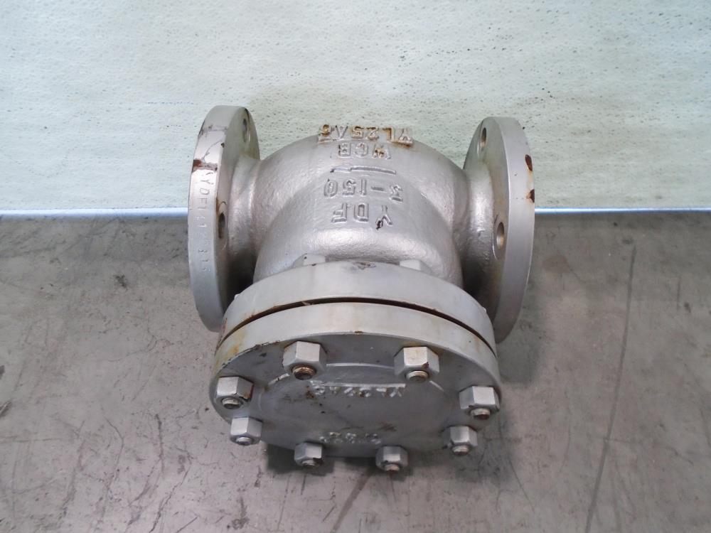 YDF 3" 150# WCB Swing Check Valve SN1R-WCB-8